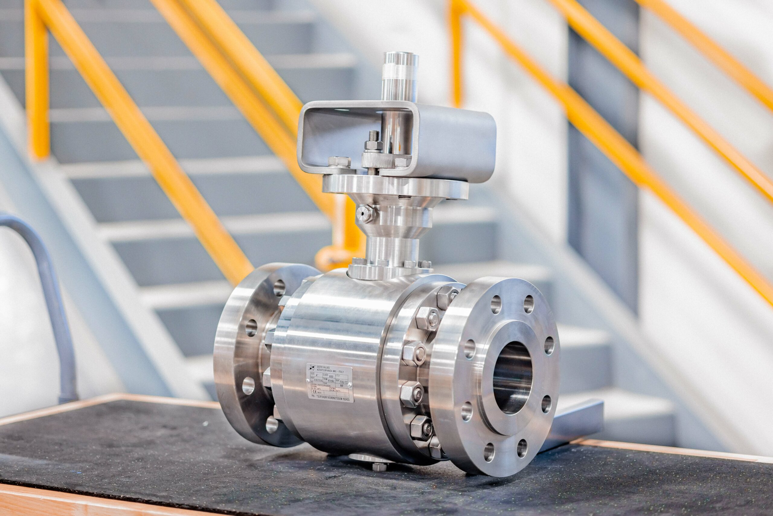 Sesto Forged Class 600 Metal Seated Trunnion Ball Valve